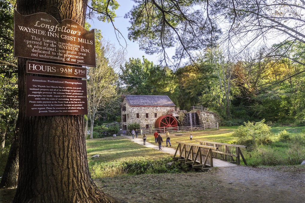 Wayside Inn Grist Mill, Sudbury, Massachusetts